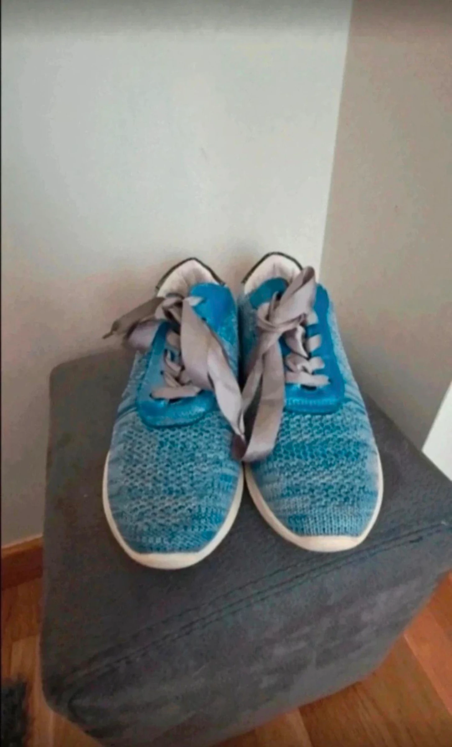 Tênis de mulher, sneakers, cor azul, tamanho 38 – photo 2